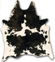 Black White Cloud cowhide style 08